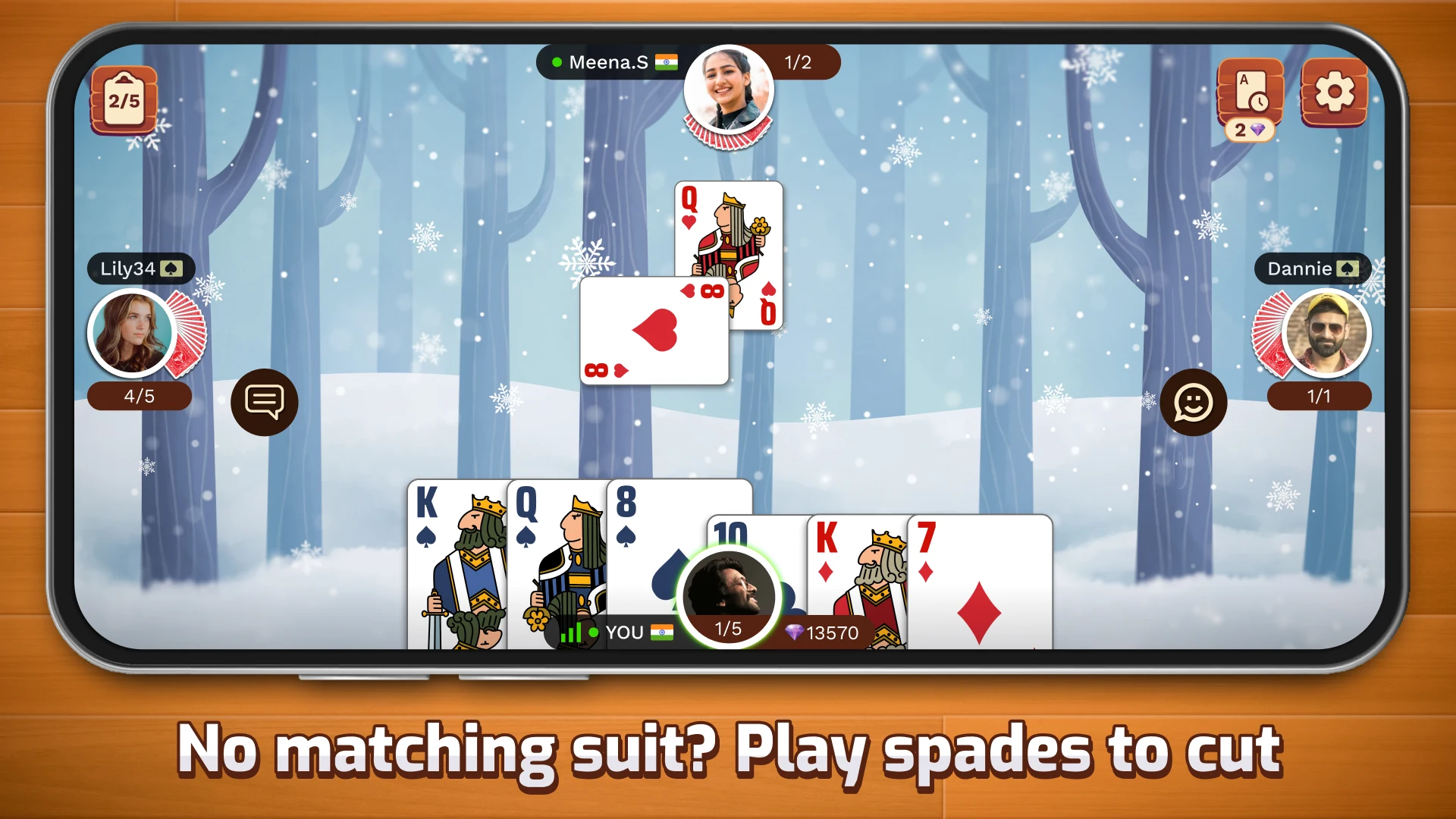 Callbreak.com - Card game screenshot
